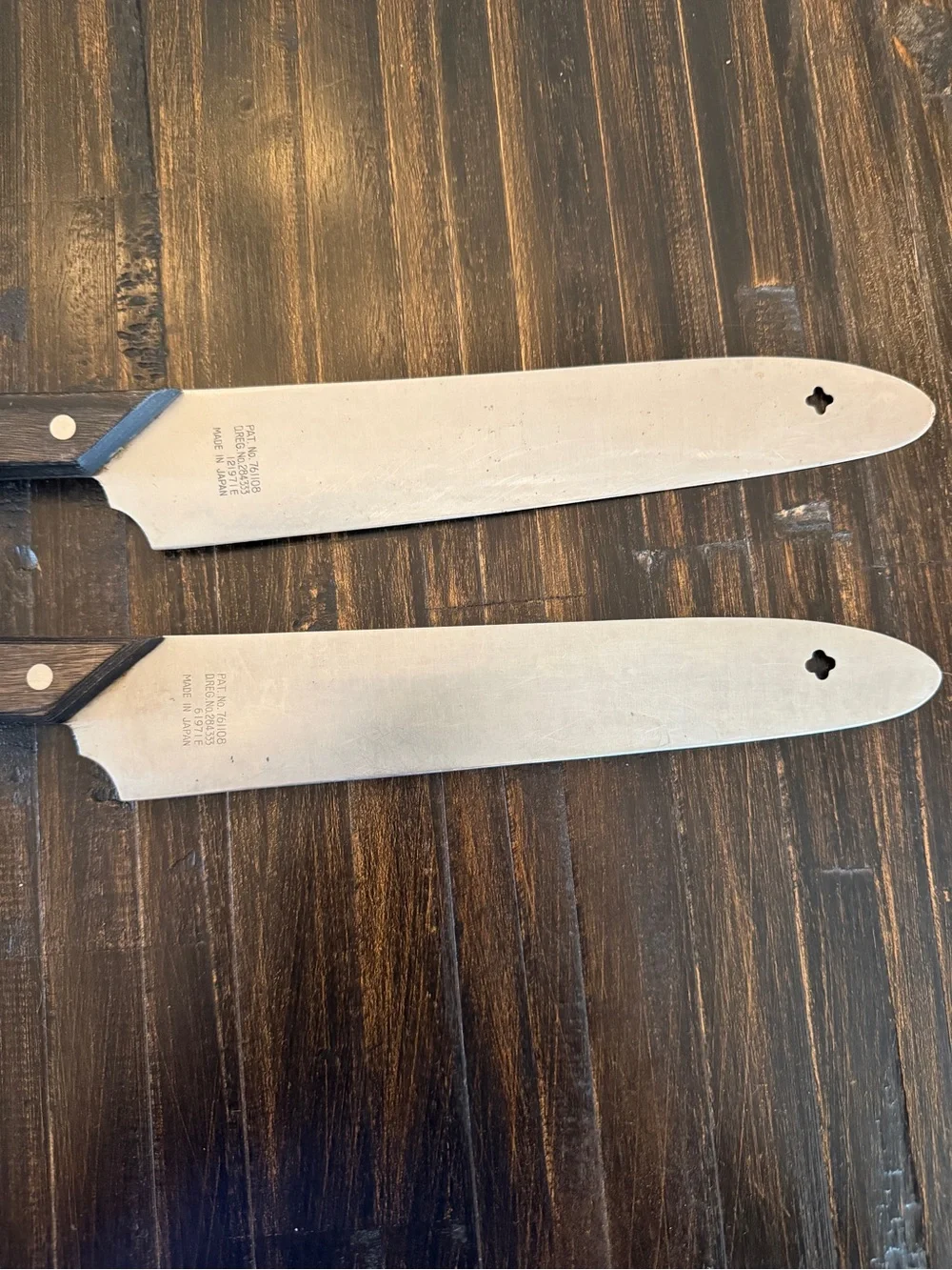 Not available MAC Japan Slicing Carving Knives Lot of 2 Pakkawood Handles